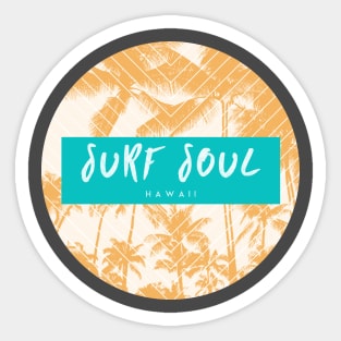 Surf Soul Sticker